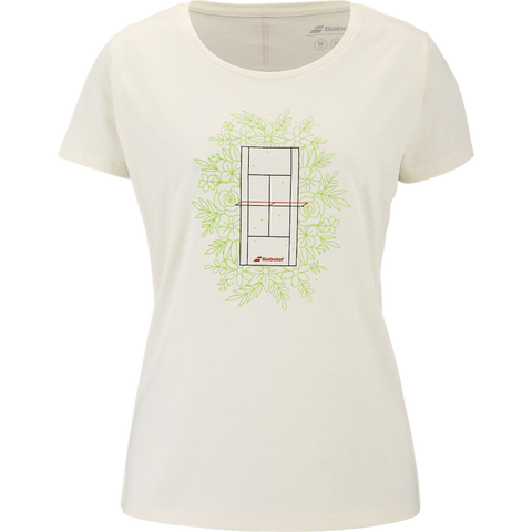 Babolat Exercise Women's Tee - Cannoli Cream