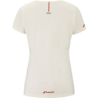 Babolat Exercise Women's Tee - Cannoli Cream