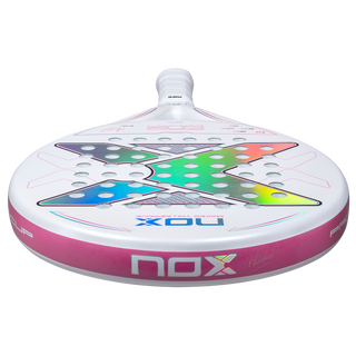 NOX Pala ML10 Pro Cup Silver By Miguel Lamperti Padel Racket + Cover - 2027