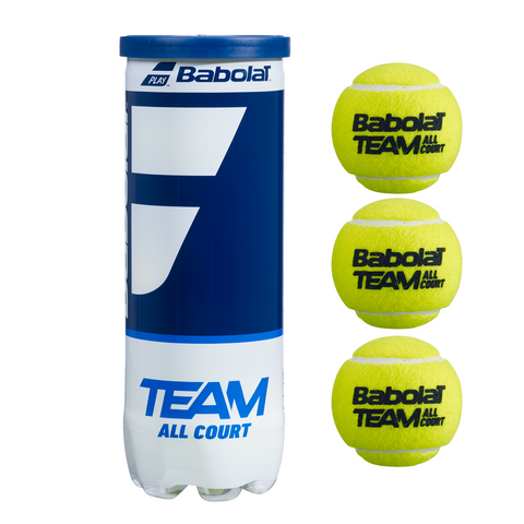 Babolat Team All Court Tennis Balls - 1 Tube (3 Balls)