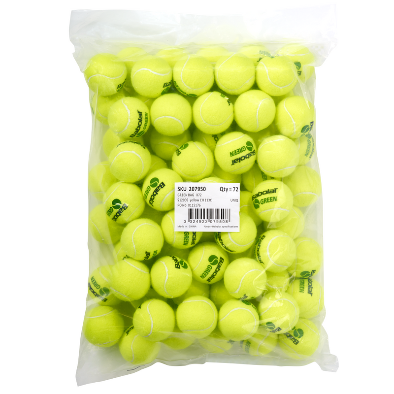 Babolat Stage 1 Green Tennis Balls - 72 Balls