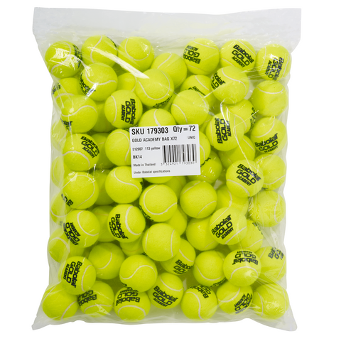 Babolat Gold Academy Tennis Balls - 72 Balls