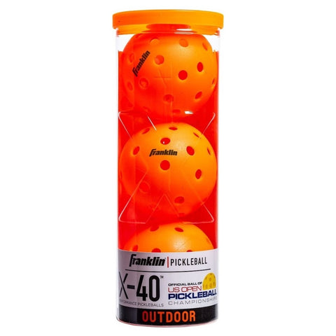 Franklin X-40 Outdoor Pickleball Balls - 3 Pack
