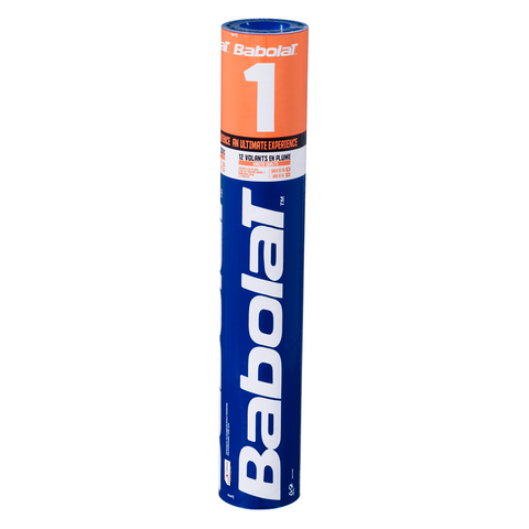 Babolat 1 High Quality Feather Shuttles - 12 Pack