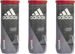 Adidas Speed RX Padel Balls - 3 Tubes (9 Balls)