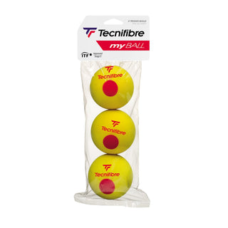 Tecnifibre My Ball Starter Foam Tennis Balls - 3 Pack