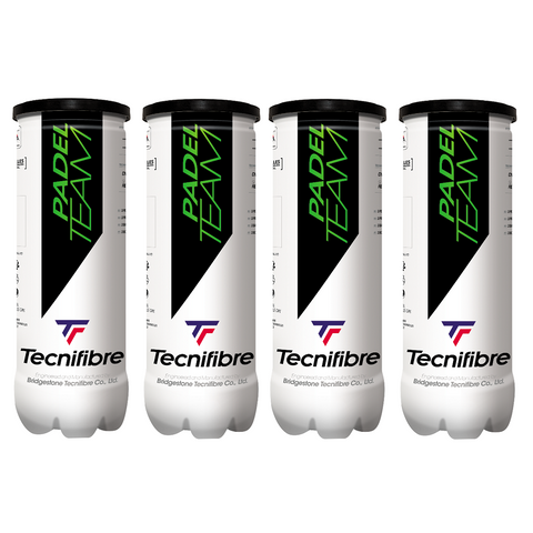 Tecnifibre Team Padel Balls - 1 Dozen / 12 Balls