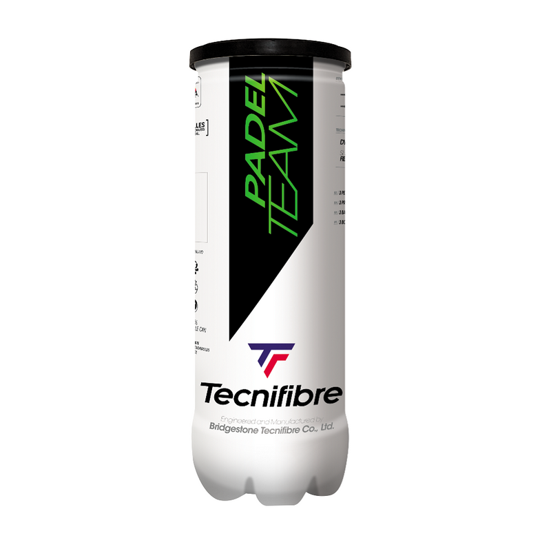 Tecnifibre Team Padel Balls - 3 Ball Tube