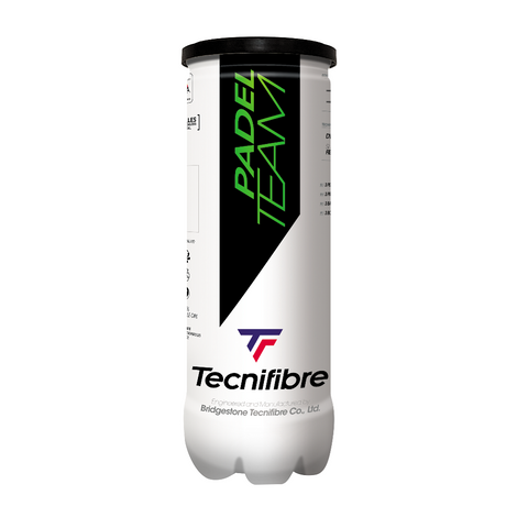 Tecnifibre Team Padel Balls - 3 Ball Tube
