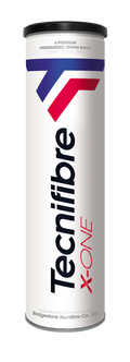 Tecnifibre X-One Tennis Balls - 4 Ball Can