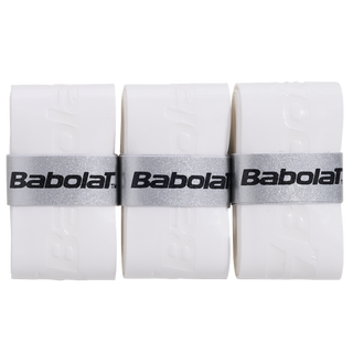 Babolat Padel Comfort Overgrip - White - Pack of 3