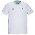 Babolat Crew Neck Lebron T-Shirt - White