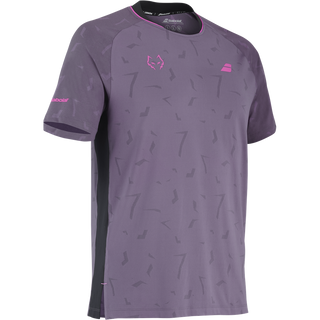 Babolat Men's Replica Lebron Tee 27 - Black Plum