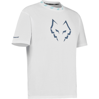Babolat Men's Lebron Cotton Tee Wide 27 - White