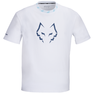 Babolat Men's Lebron Cotton Tee Wide 27 - White