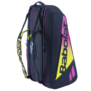 Babolat Pure Aero Rafa 12 Tennis Racket Bag - Pink/Yellow