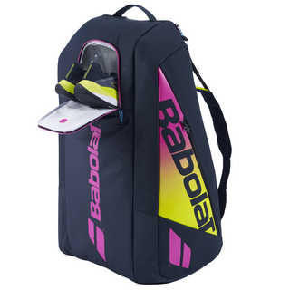 Babolat Pure Aero Rafa 12 Tennis Racket Bag - Pink/Yellow