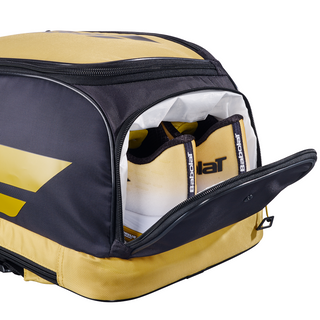 Babolat Backrack Badminton Racket Bag - Black/Gold - 2026