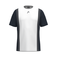HEAD Club Tech T-Shirt - White/Navy