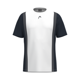 HEAD Club Tech T-Shirt - White/Navy