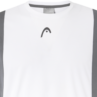 HEAD Club Tech T-Shirt - White/Navy