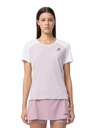 HEAD Play Tech Women's T-Shirt - Mauve