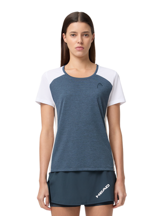 HEAD Play Tech Women's T-Shirt - Navy