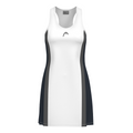 HEAD Womens CLUB 25 Tennis Dress - White/Navy