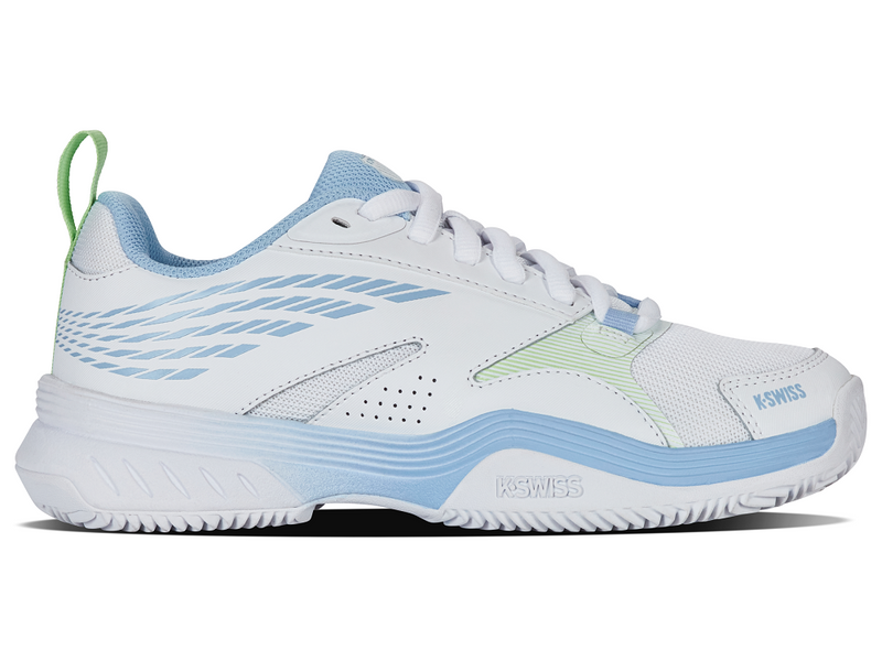 K-Swiss Speedex HB Tennis Shoes Womens Tennis Shoes - White/Dutch Canal/Paradise Green - 2025
