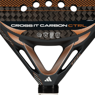 Adidas Cross IT Carbon CTRL Padel Racket - 2026