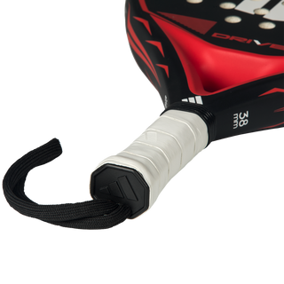 Adidas Drive Padel Racket - Black/Red - 2026
