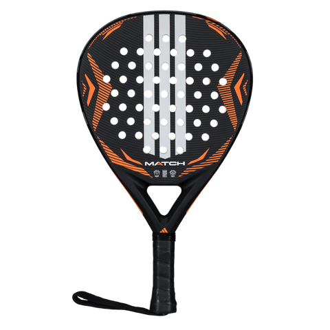 Adidas Match Padel Racket - Black/Orange - 2026