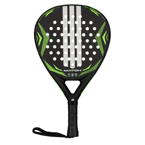Adidas Match Padel Racket - Black/Lime - 2026