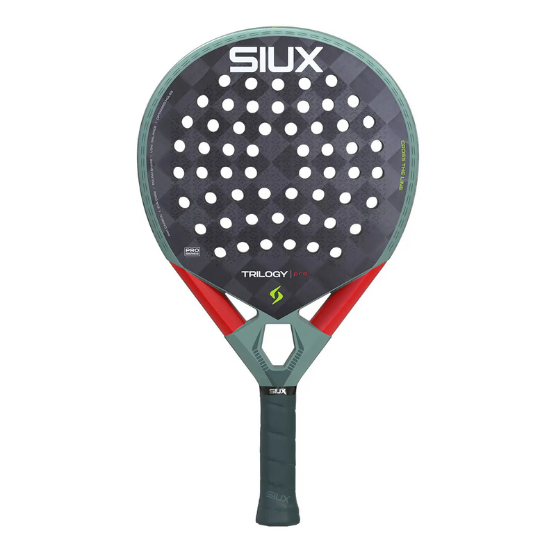 Siux Trilogy Pro Padel Racket - Ash Green - 2026