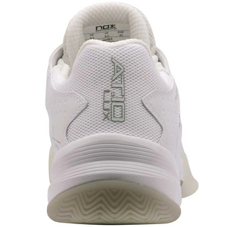 NOX AT10 Lux Mens All Court Padel Shoes - White/Grey