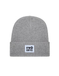 Gym + Coffee Knit Beanie - Grey