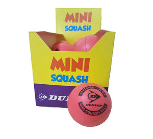 Dunlop Mini Squash Balls - 12 Pack