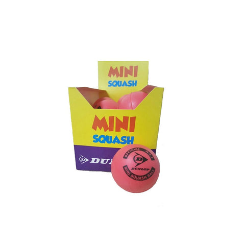 Dunlop Mini Squash Balls - 12 Pack