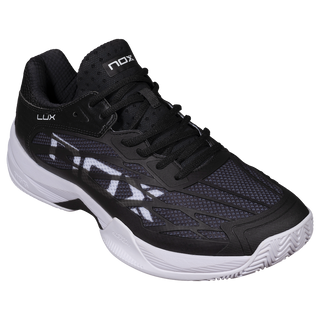 NOX AT10 Lux Mens All Court Padel Shoes - Black/White