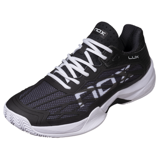 NOX AT10 Lux Mens All Court Padel Shoes - Black/White