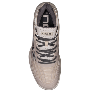 NOX AT10 Lux Mens All Court Padel Shoes - Gray/Raven