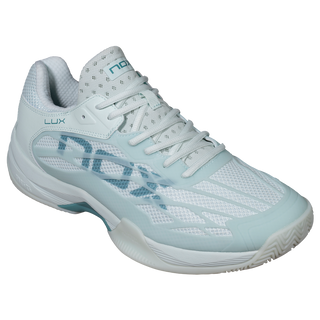 NOX AT10 Lux Womens All Court Padel Shoes - Mist/Turquoise