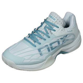 NOX AT10 Lux Womens All Court Padel Shoes - Mist/Turquoise