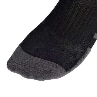 Adidas Mens Cushioned Low Cut Socks - 3 Pairs - Black