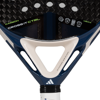 Adidas Cross IT Carbon CTRL 3.4 Padel Racket - 2025 - BLUE