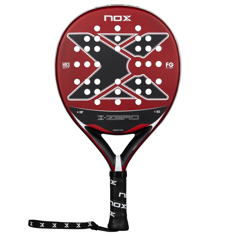 NOX X-Zero Padel Racket - Red - 2026