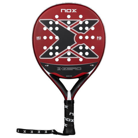 NOX X-Zero Padel Racket - Red - 2026