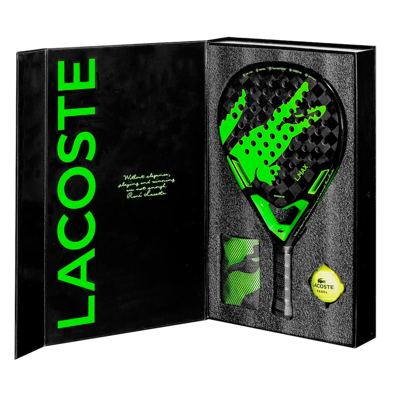 Lacoste L-Max Padel Racket Box Set - 2026/27