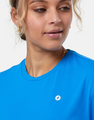 Gym + Coffee Women's Coffee Tee - Sky Blue