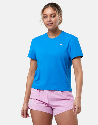 Gym + Coffee Women's Coffee Tee - Sky Blue